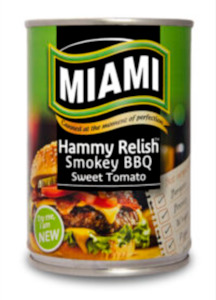 Miami Hammy Relish BBQ 450g