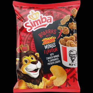 Chips: Simba Crisps - Zinger Wings 120g