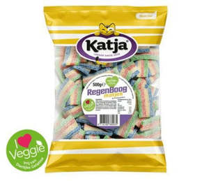 Secrets Of Holland: Katja Rainbow Strips Sours - 100g