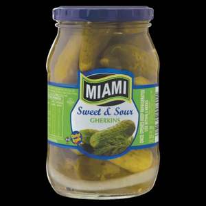 Canned Foods: Miami Sweet and Sour Gherkins 380g