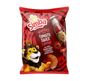 Simba Chips Tomato Sauce 120g