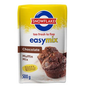 Baking And Cooking: Snowflake Muffin Mix 500g Chocolate