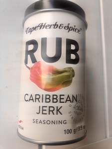 Sauces: Cape Herb & Spice Caribbean Jerk Rub 100g