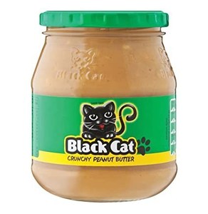 Black Cat Peanut Butter - Crunchy 400g
