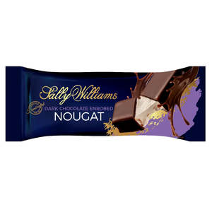 Sweets Chocolate: Sally Williams Dark Chocolate Coated Nougat 50g