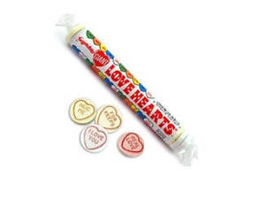 Sweets Chocolate: Swizzels Matlow Love Hearts Roll 39g
