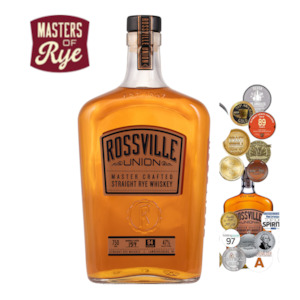 Frontpage: Rossville Union Master Crafted Straight Rye Whiskey