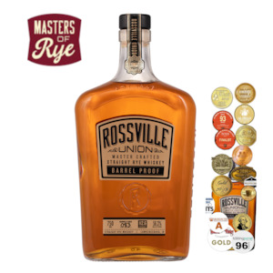 Frontpage: Rossville Union Barrel Proof Straight Rye Whiskey