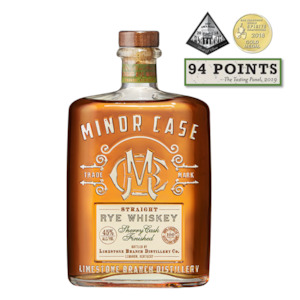 Frontpage: Minor Case Straight Rye Whiskey