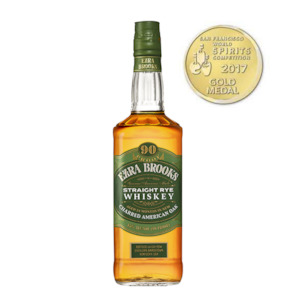 Frontpage: Ezra Brooks Straight Rye 90 Proof