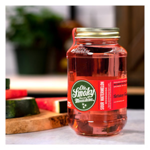 Bourbon American Whiskey: Ole Smoky Sour Watermelon Moonshine