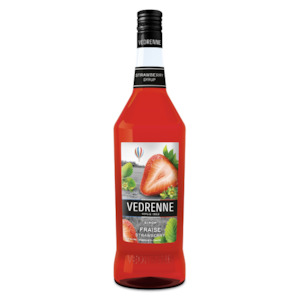 Syrups: Vedrenne Strawberry (Fraise) Syrup