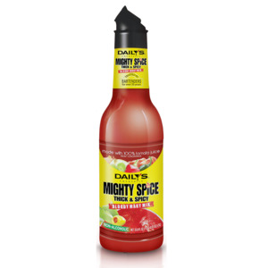 Liqueur Syrups Cocktails: DAILY'S Mighty Spice Bloody Mary Mix Thick & Spice