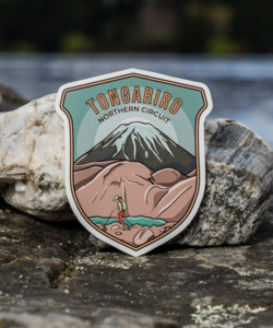 Tongariro Northern Circuit: Tongariro Northern Circuit Sticker