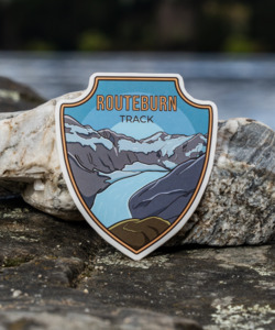 Routeburn Track: Routeburn Track Sticker