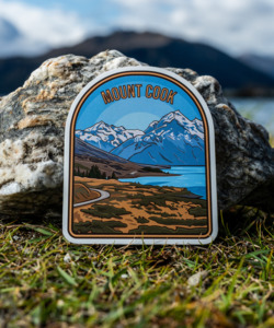 Popular Hikes: Mount Cook Sticker