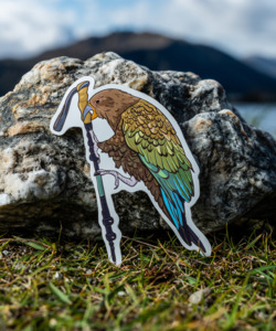 Stickers: Naughty Kea Sticker