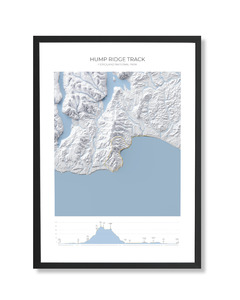 Hump Ridge Track Poster