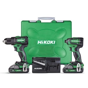 Products: 18V Brushless Impact Drill & Impact Driver Kit HiKOKI NZ