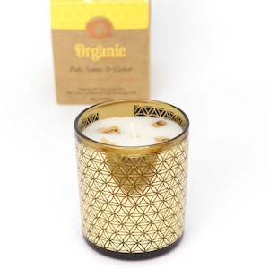 Candles: Smudge Scented Candle Palo Santo & Cedar