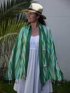 Accessories: Scarf Ikat