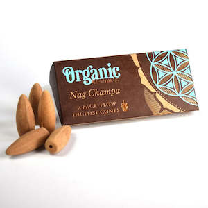 Organic Backflow Incense Cone Nag Champa