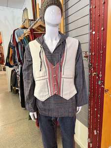Best Selling: Pinstripe Toggle Waistcoat