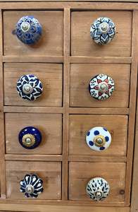 Best Selling: Ceramic Knob Blue