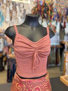 Sale: Petal Knit Crop Top