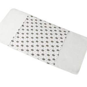 Baby & Kid Bed Waterproof Sheet With Wings-Grey Cloud