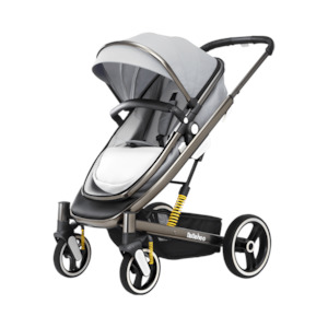 Premium Baby Pram & Stroller With 4 Wheels