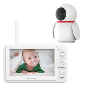 Baby Monitor And Wetting Alarm: New 5 Inch 1080p Full HD Video Baby Monitor with Camera and Audio