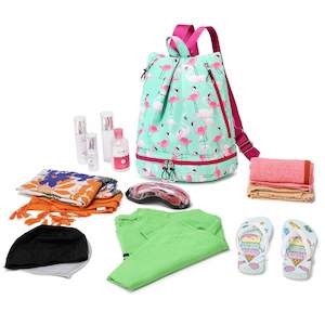 Swim Bag-Flamingo