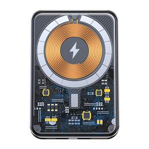 5000mah Magnetic Magsafe Wireless Power Bank-Black