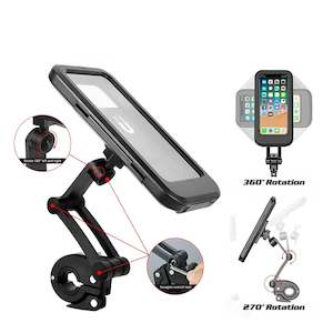 Bike And Car Mounts Phone Holders: Waterproof Universal Bike / Motorcycle Phone Holder ( Phone Mount )