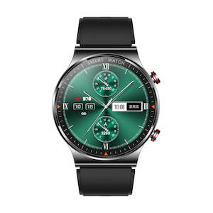 Black Smart Watch Silicone Strap-Christmas Gift