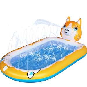 3-in-1 Puppy Inflatable Splash Pad Sprinkler Pool