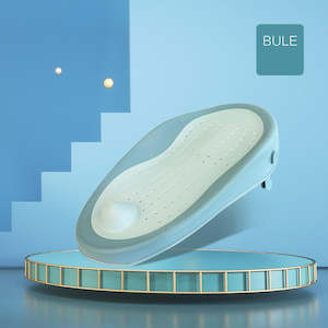 Baby Bath Tub: Foldable Baby Bath Seat-Blue