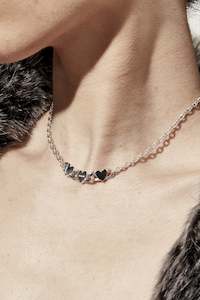 Spend Save: SGC // Triple Heart Love Chain Necklace