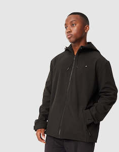 Him Jackets: HUFFER // UNISEX Softshell Jacket BLACK