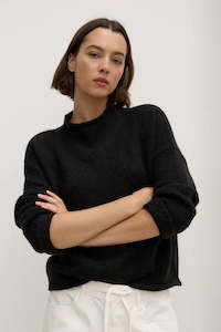Her Knitwear: ASSEMBLY LABEL // Apolline Knit BLACK