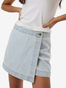 Denim Sale: THRILLS // Marley Wrap Skirt DIRTY FADE