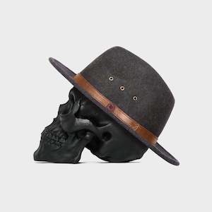 BILLY BONES // Fedora SHADOW GREY