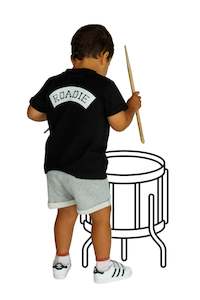 Mini Me: POP FACTORY SHOP // On Tour Tee BLACK