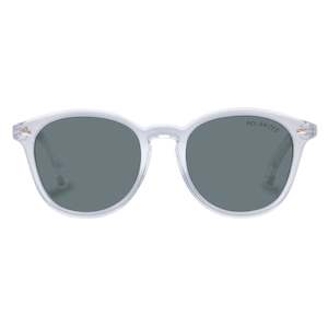 3 Days Only Mens Sale: LE SPECS // POLARIZED Bandwagon CRYSTAL CLEAR