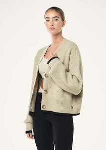 P.E NATION // Illuminate Knit BISCUIT