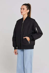 THING THING // Flying Jacket BLACK