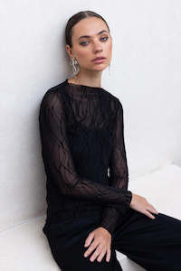 BLAK // Gigi Top BLACK VINES