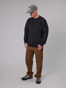 Him Hoodies Crews: JAF // Stevedore Crew CHARCOAL