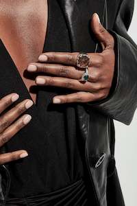 Jewellery: SGC // Baby Claw Ring MOODSTONE